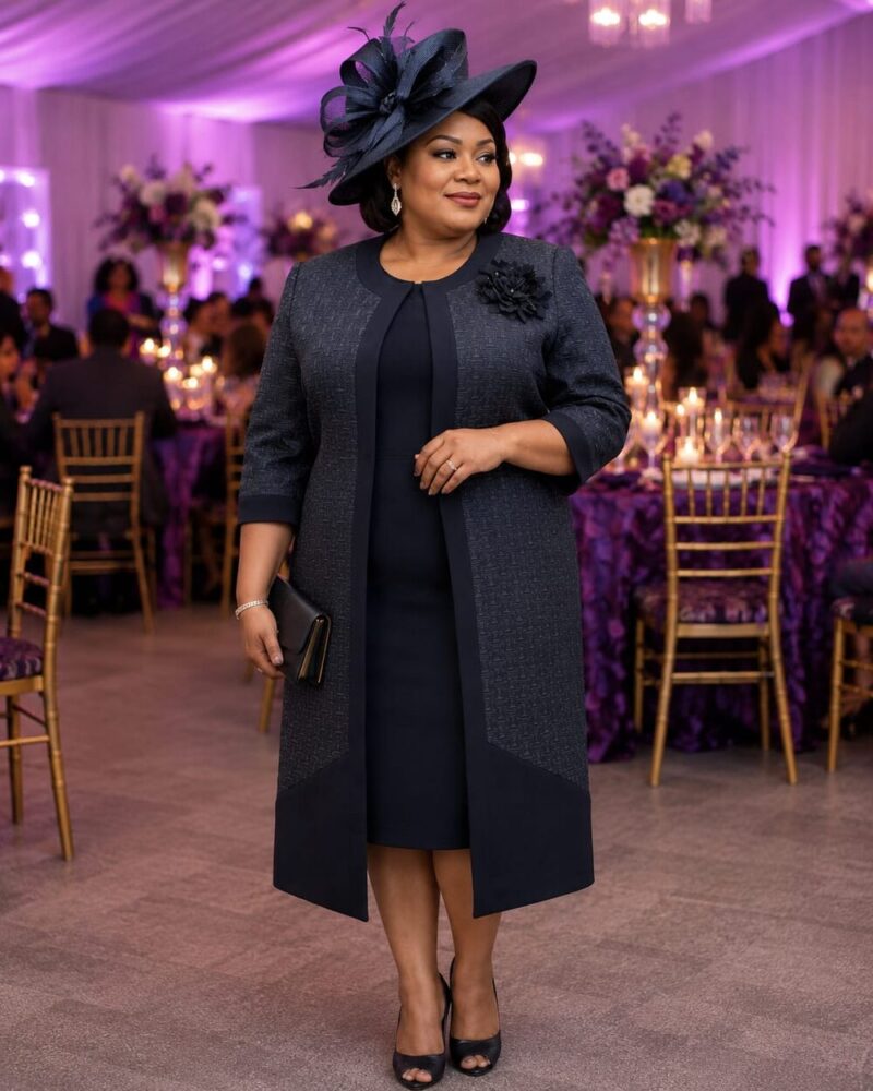 Black Coat Dress