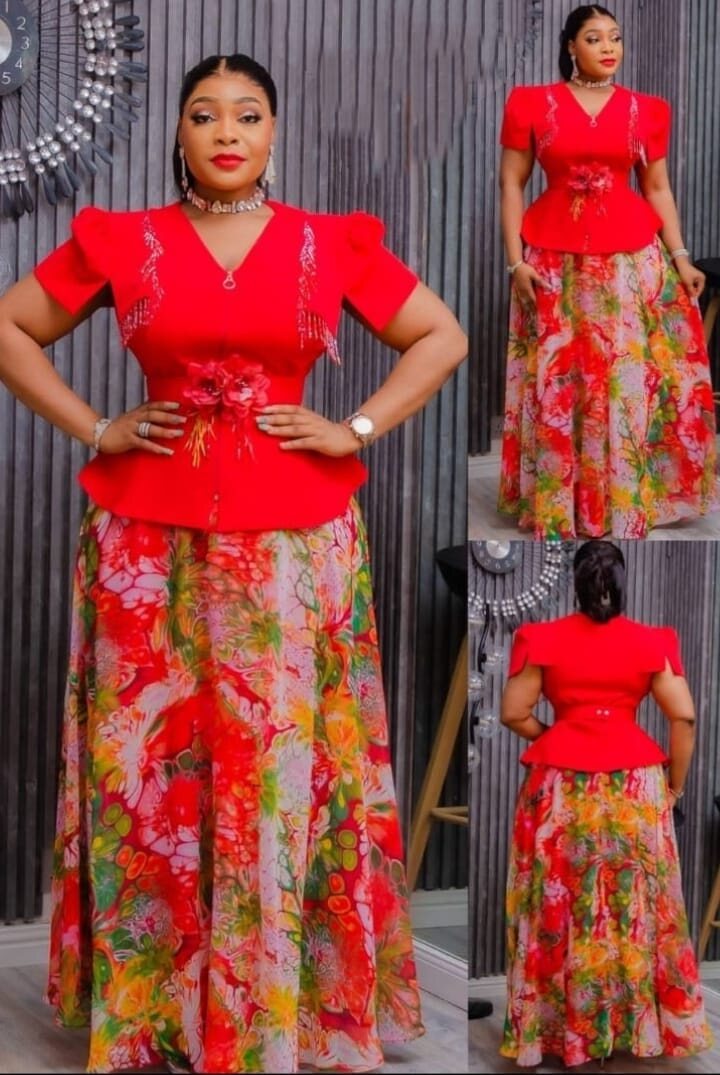 Burnt Orange Two-Piece